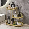 Makeup Organizer Bathroom Storage Shelf Storage Box  Makeup Brush Holder Toilet Desktop Cosmetic Storage Shelf Dresser Organizer 2