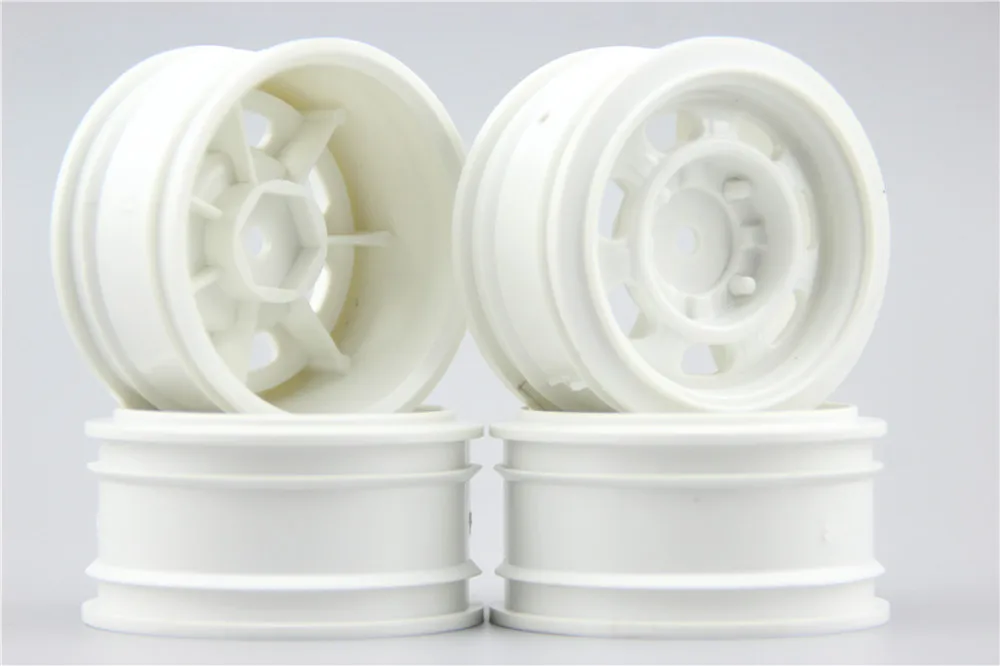 4 Stück 1/10 Touring&Drift Felge im klassischen Stil 6 mm Offset 1/10 Rallye-Rad für HSP HPI Kyosho Sakura Tamiya Yokomo – Detail 6