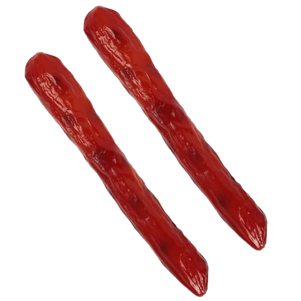 

2 Pcs Simulated Toys Food Model Toys Photo Props Fake Photography Realistic Simulation Pvc Artificial