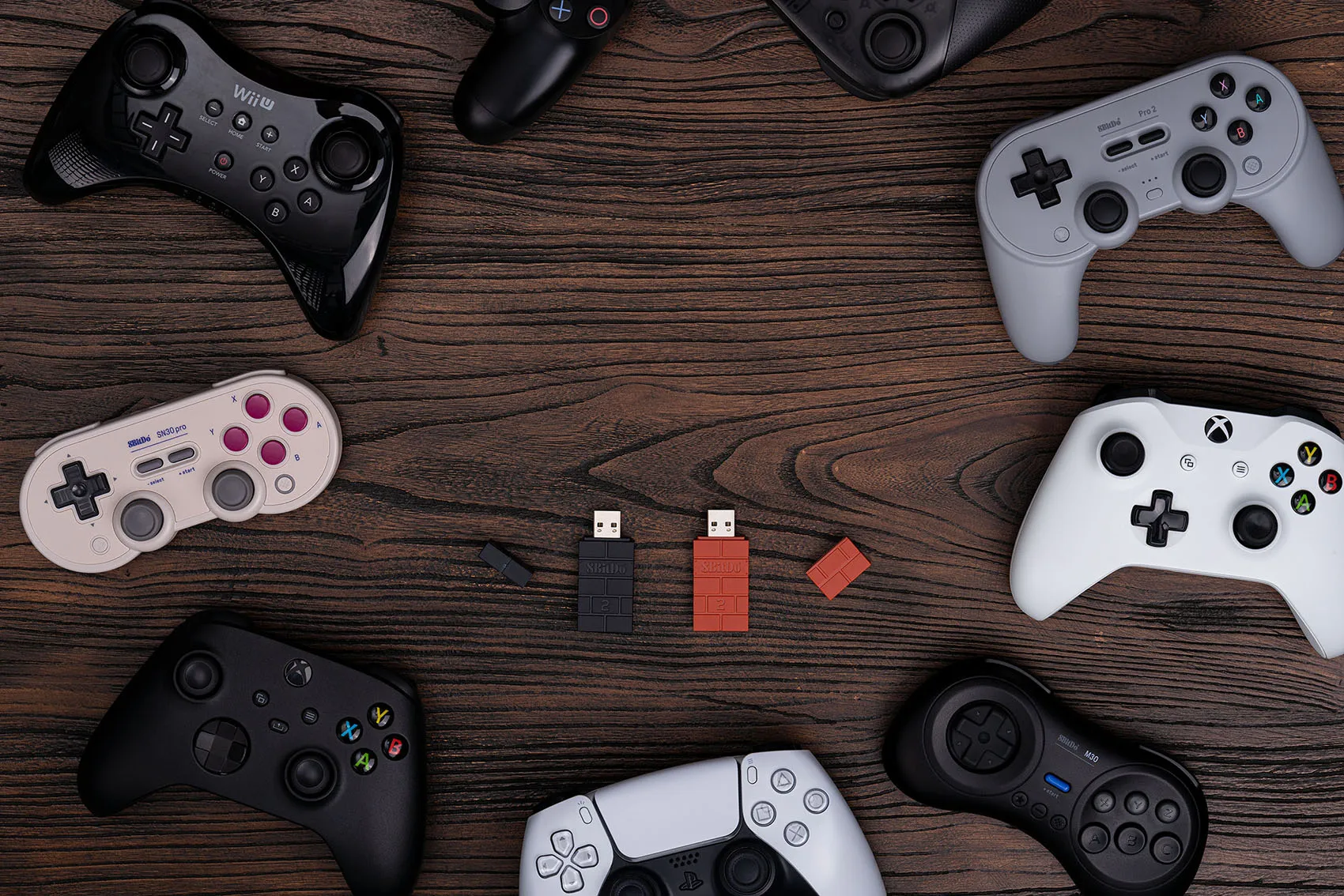 Aknes 8bitdo Usb Adaptador Bluetooth sem Fio Receptor para Windows Mac Nintendo Switch Ps1 Xbox um Ps4 Ps5 Controlador de Interruptor - Image 3