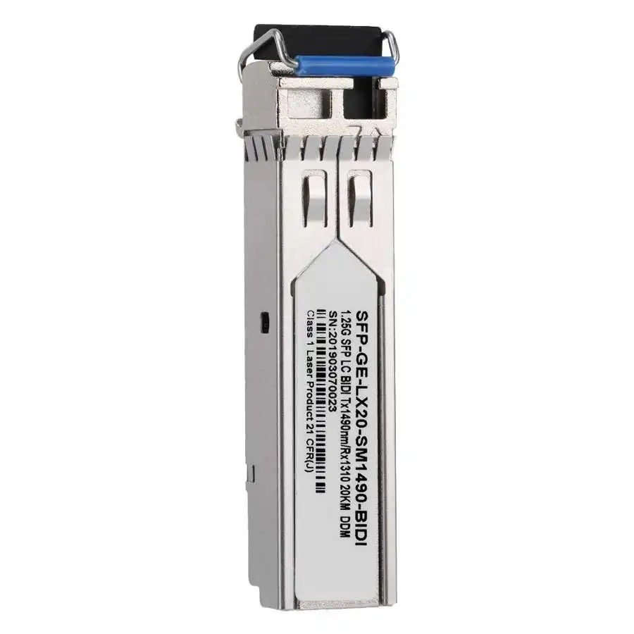 SFP GE LX20 SM1490 BIDI De Canal nico M dulo ptico De 20Km Matriz 