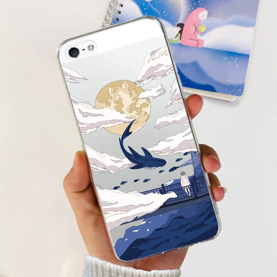 Astronaut Art Shockproof Soft TPU Phone Case