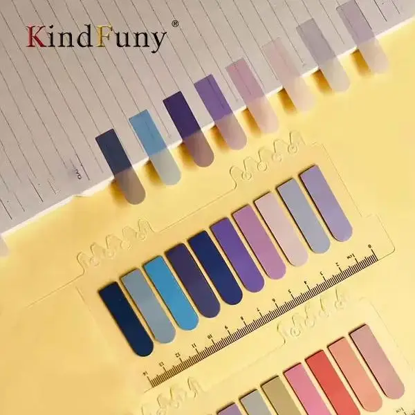 thumbnail image 2 of EAJORN Index Tabs Sticky Notes Tabs Multi-Colored Writable Index Labels Letter Stickers Book Marker For Planner Calendar Folder, 14x19cm/5.51x7.48in 2 of 12