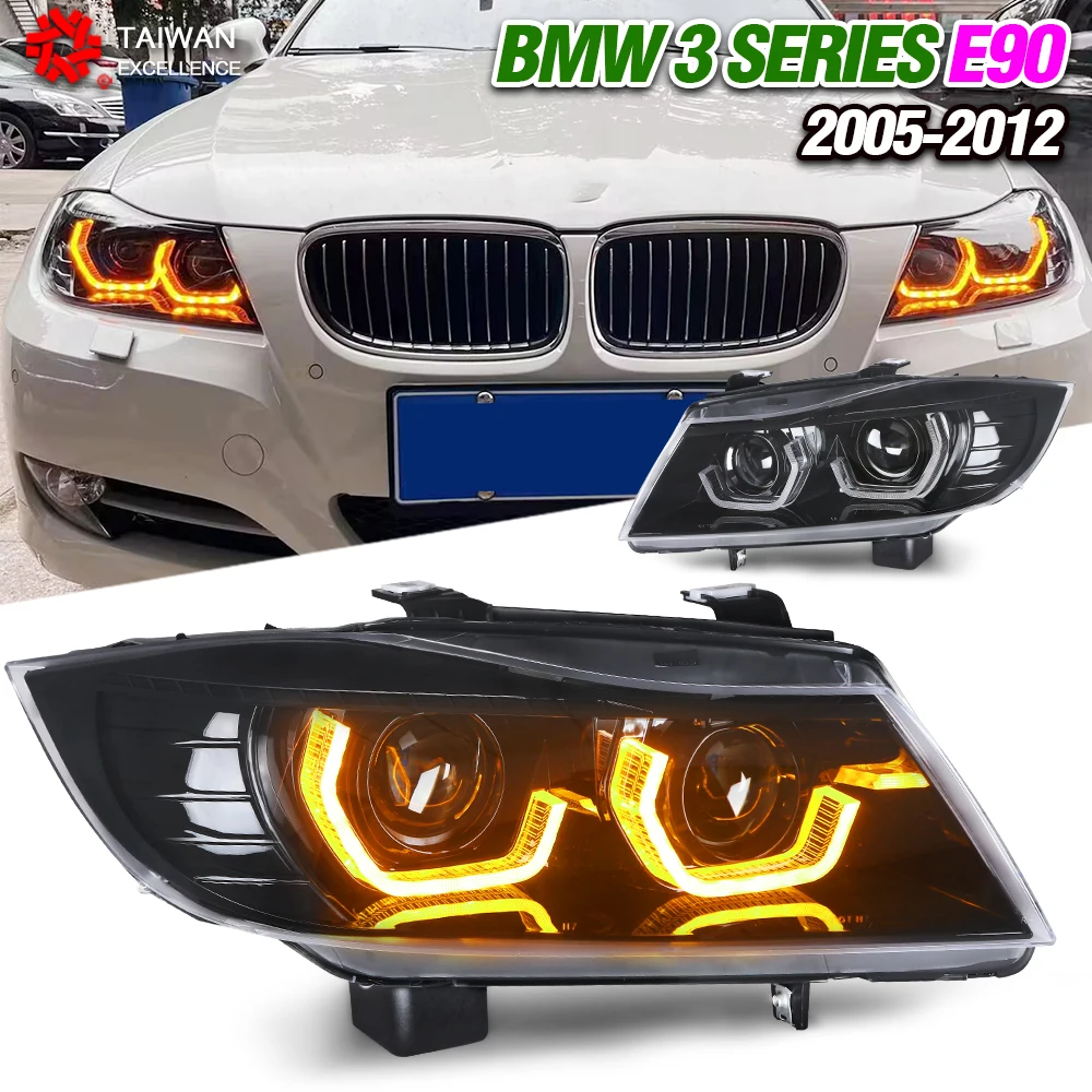 

Car Lights For BMW E90 3 Series 2005-2012 LED Auto Headlight Assembly Upgrade Dynamic Signal Lamp Tool Accessories