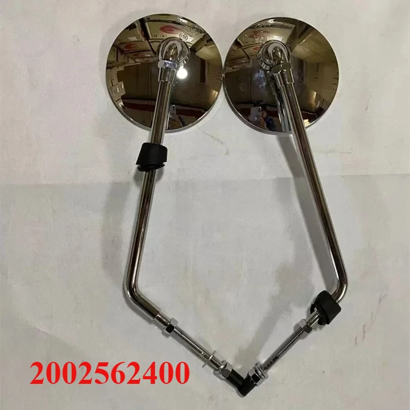 1pc プジョーオートバイジャンゴバックミラーブラックグレー