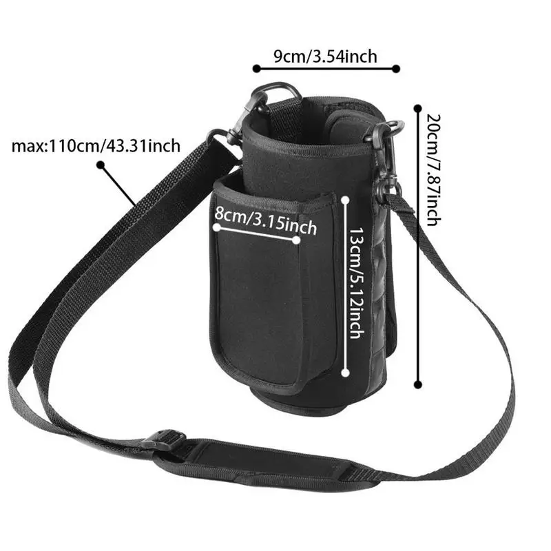 New magnetic bag for fitness Gym Specific Water Cup Holder 40oz ice cup holder Sling Bag Magnetic Attachment Sports supplies 6