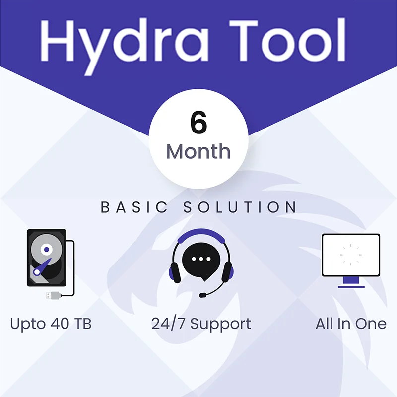 HYDRA TOOL 3, 6, 12개월 라이선스 크레딧, 동글 사용자를 위한 Hydra Tool Pro 팩