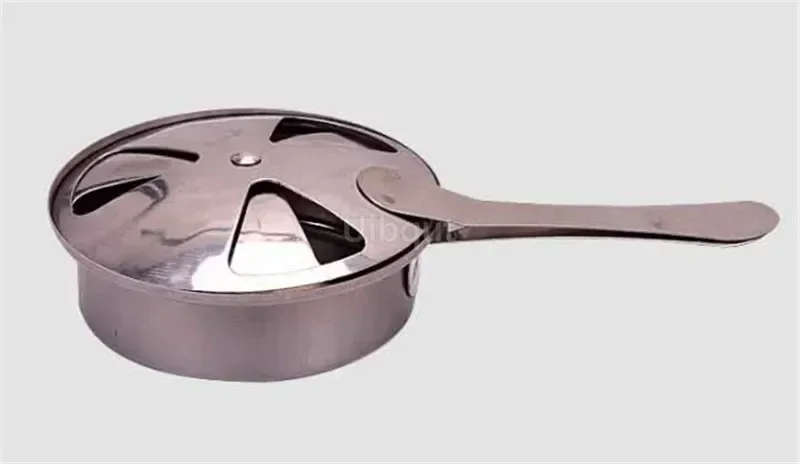 Stainless steel cooking pot golden alcohol stove household commercial removable small chafing dish solid fuel boiler small cooking hot pots