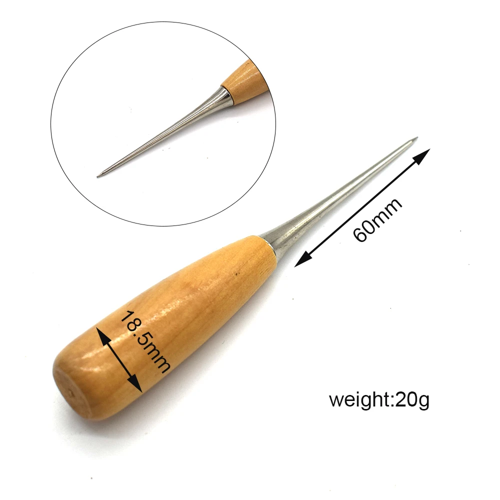 Precision Jewelry Bezel Setting Tool with Wooden Handle