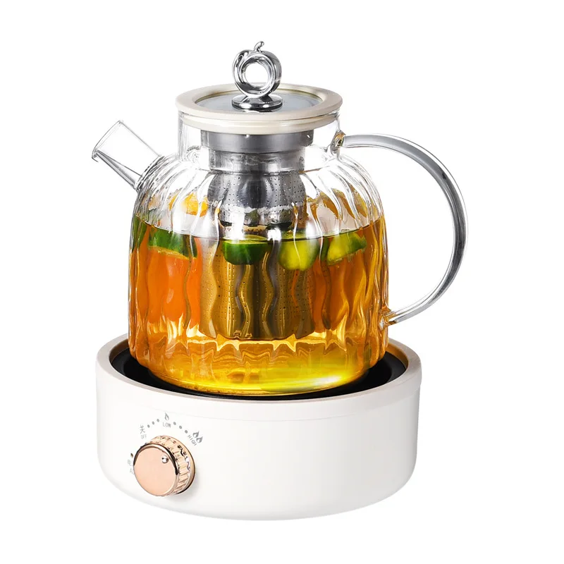 Health Pot Household Tea Boiler Electric Tea Stove Kettle Flower Pot Small Heating Plate Suitable for Making Coffee