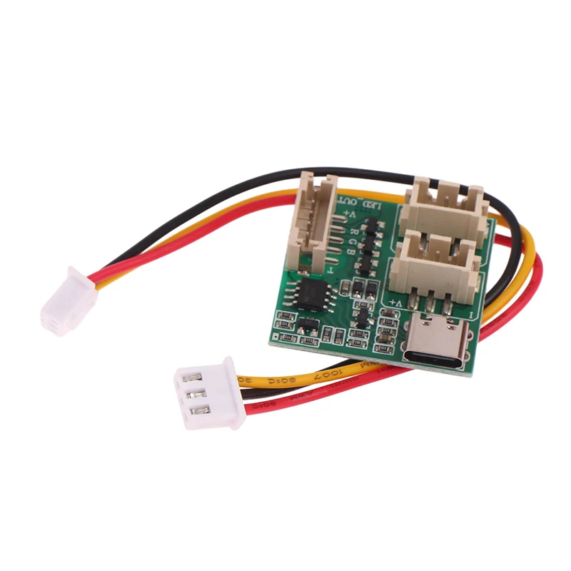 Modulo Sensore Tattile Con Striscia Luminosa A Led E Cavi Per La Realizzazione Di Led Touch Sensitive Smart Epoxy River Table Top