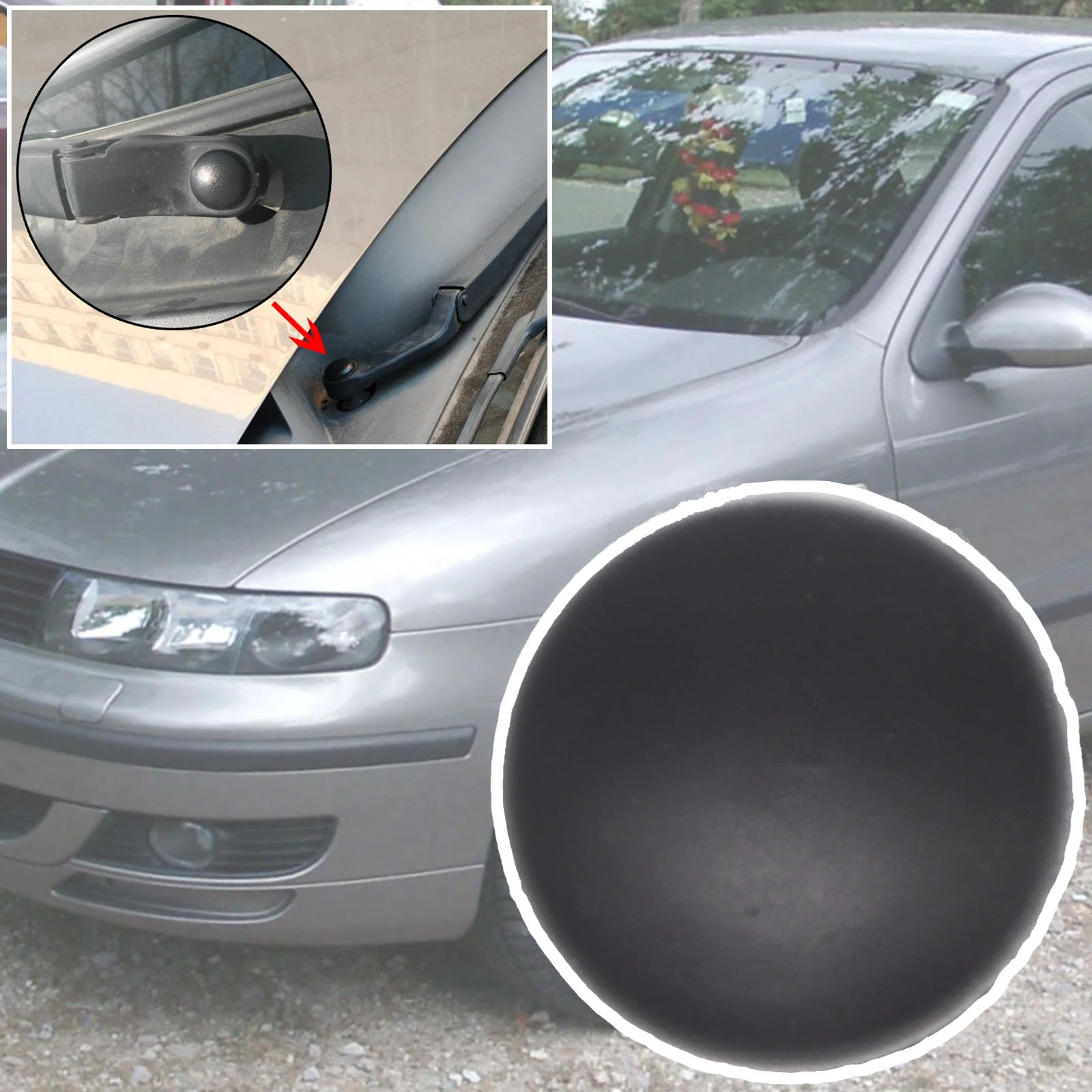 For Seat Leon 1m 1p 5f Mk1 Mk2 Mk3 Front Windscreen Windshield Wiper