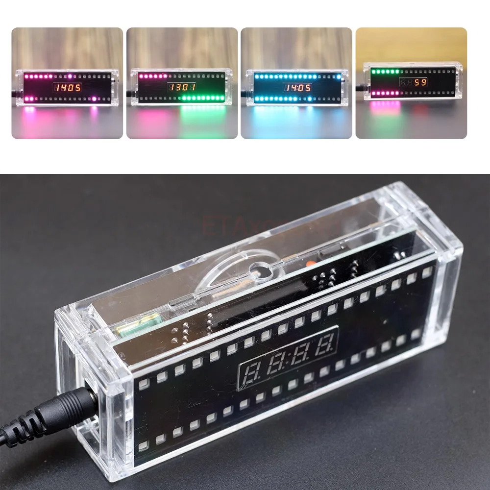 รูปสินค้า นาฬิกาควบคุมเสียง RGB สเปกตรัม USB 5V