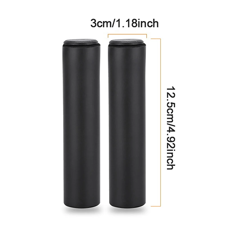 2pcs Soft Silicone Bicycle Handlebar Grips Outdoor MTB Road Bike Sponge Grips Cover Anti-slip Strong Support Cycling Part bicycle handlebar grips bike handlebar grips bike handle grips
