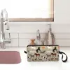 Horse Breeds Pattern Makeup Bag Cosmetic Organizer Storage Dopp Kit Toiletry Cosmetic Bag for Women Beauty Travel Pencil Case 5