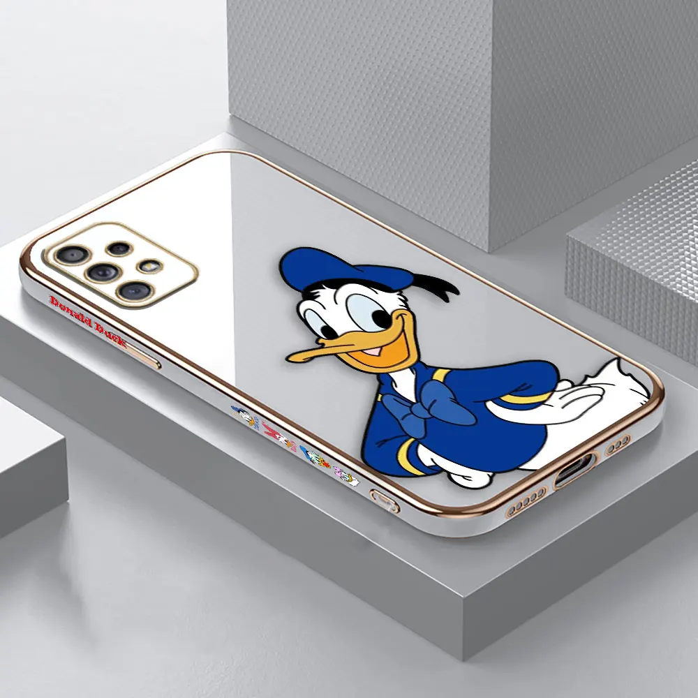 thumbnail image 1 of Smooth E-TPU Phone Case For Samsung Galaxy A73 A72 A71 A54 A53 A52 A51 A33 A23 A13 A12 A34 A14 5G Case Donald Duck Daisy Couple, 1 of 5