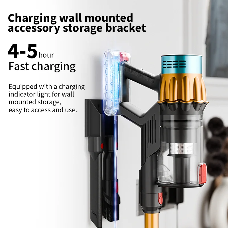 Blossom V18 Cordless Vacuum Cleaner 650W 55000PA – Powerful Brushless Motor, Handheld Home Vacuum 6
