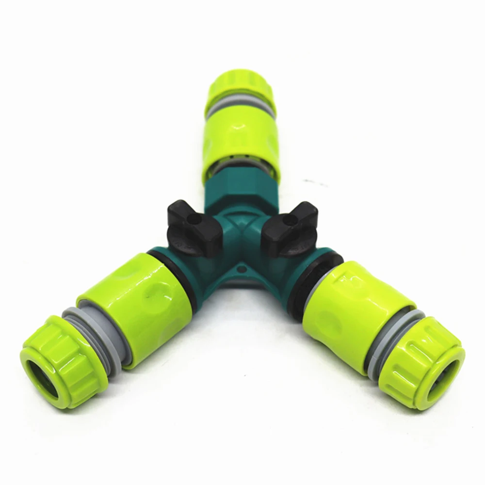 

Прочный соединитель, оборудование для полива, 3-ходовой соединитель для соски, разделитель на два садовых продукта, садовый шланг для полива