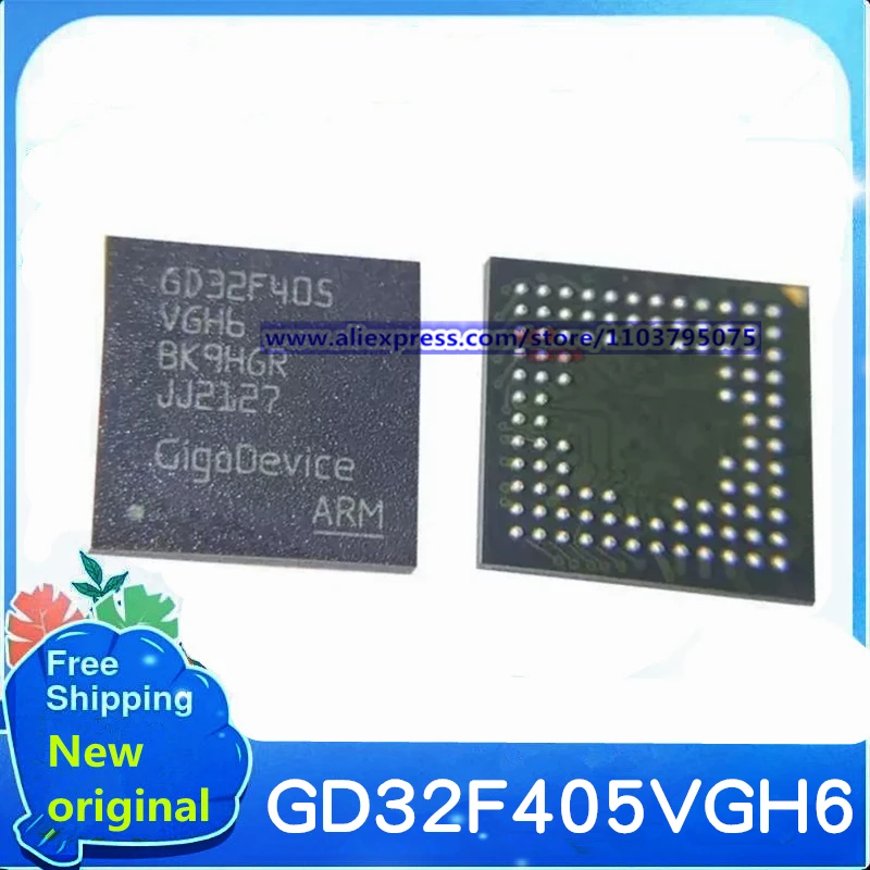 1PCS/LOT GD32F405VGH6 GD32F405 BGA100 100% Original Brand New