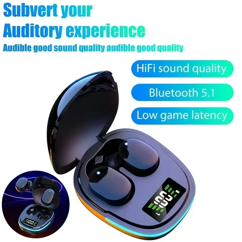 G9s Wireless Bluetooth Headphones With Digital Display & Charging_voghion.com
