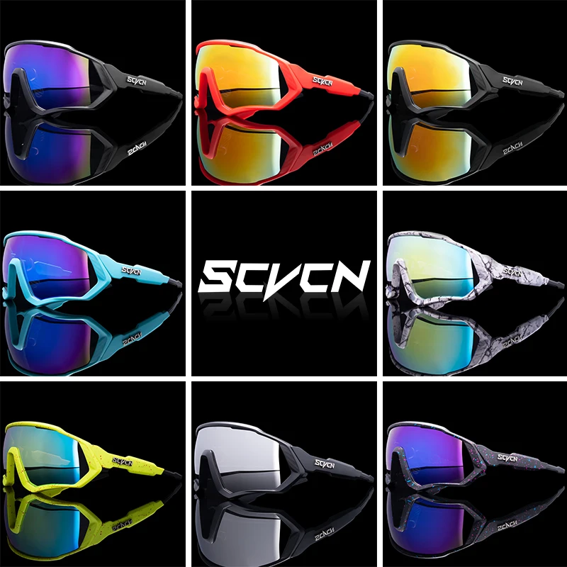 Polarized Sports Glasses Polarized Glasses Polarized Goggles Women Sunglasses UV Protection Glasses SCVCN Men Women Outdoor Sports Cycling Glasses MTB Driving Bicycle Cycling Sunglasses UV400 Running Goggles Road Bike Eyewear