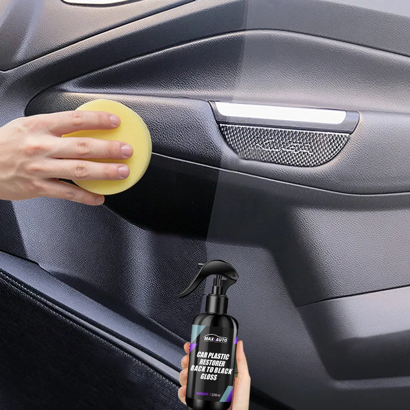 Car Plastic Restorer Car Plastic Restorer Back To Black Gloss Car Cleaning Products Plastic Leather Restore Auto Polish And Repair Coating Renovator