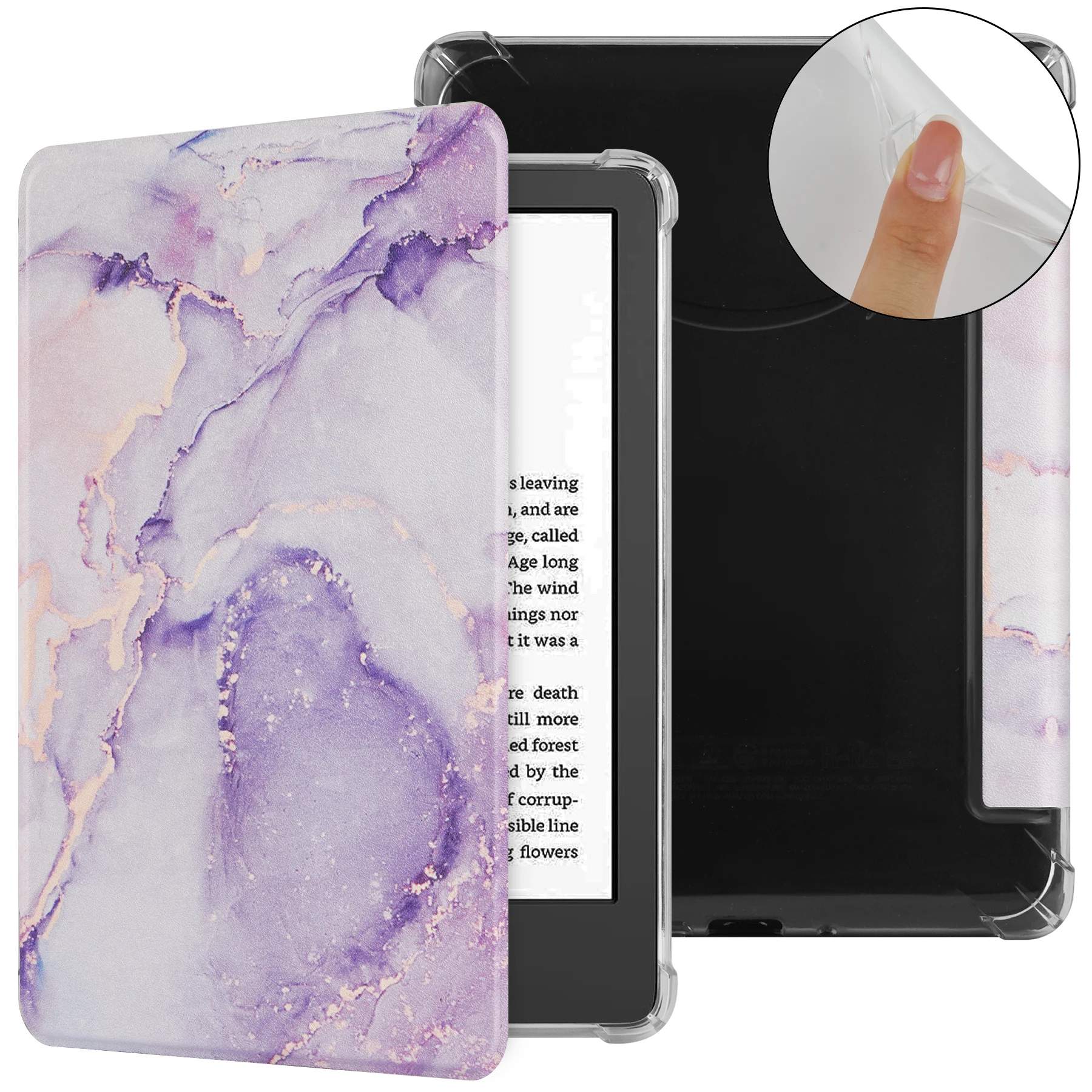 Transparent Soft TPU Cover for Kindle Paperwhite Signature Edition (2024)