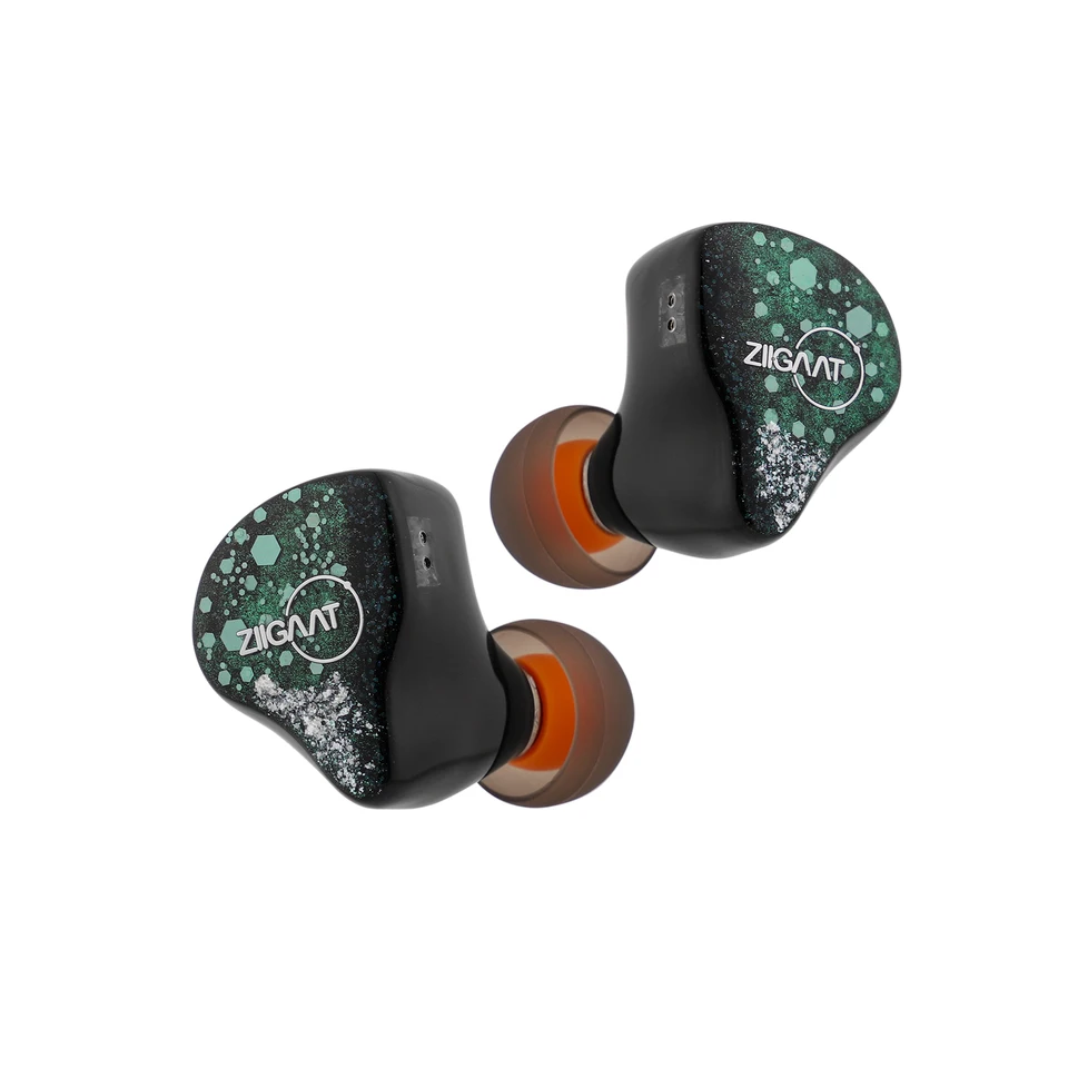 極美品 ZiiGaat Arcanis ZiiGaat Arcanis Professional 2DD+5BA Hybrid IEM Earphone