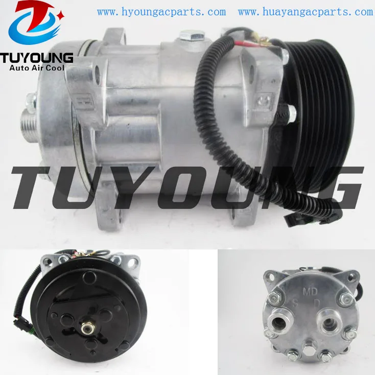 

China factory SANDEN 7H15 car AC compressors for all vehicle Sanden 4672