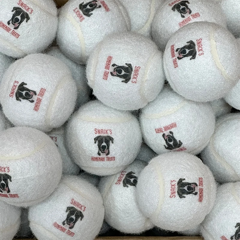 Printed Tennis Ball for Dog Training, Pet Supplies,