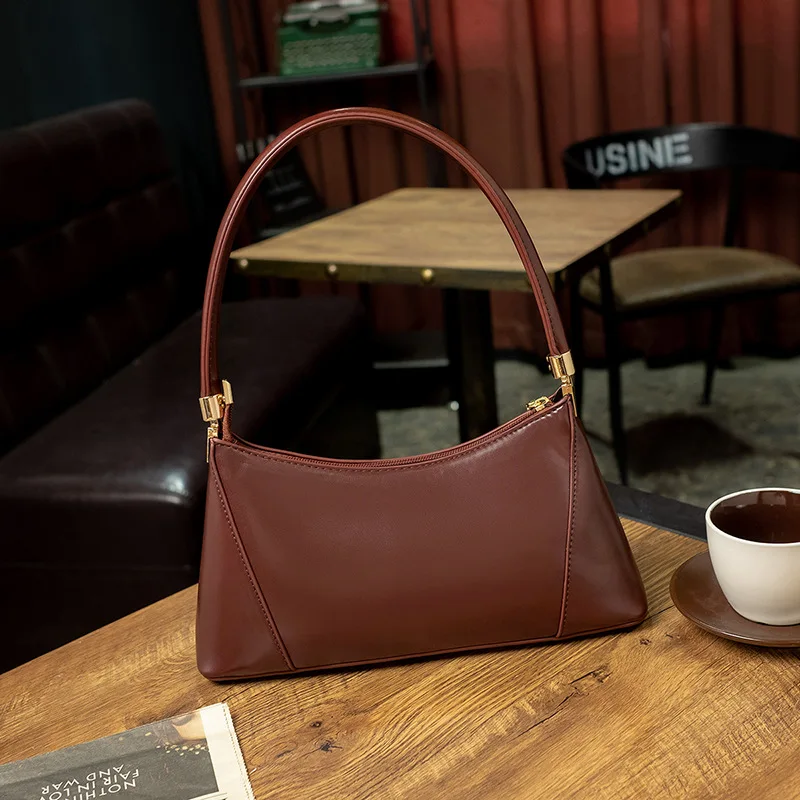 

Luxury Cow Pattern Handbags Vintage Bag for Women Shoulder Bag Ladies Work Daily Clutch Hand Bags Sac
