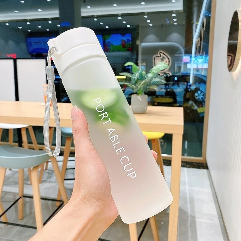 Korean Style Water Bottle Transparent Cute Water Bottle Korean Style