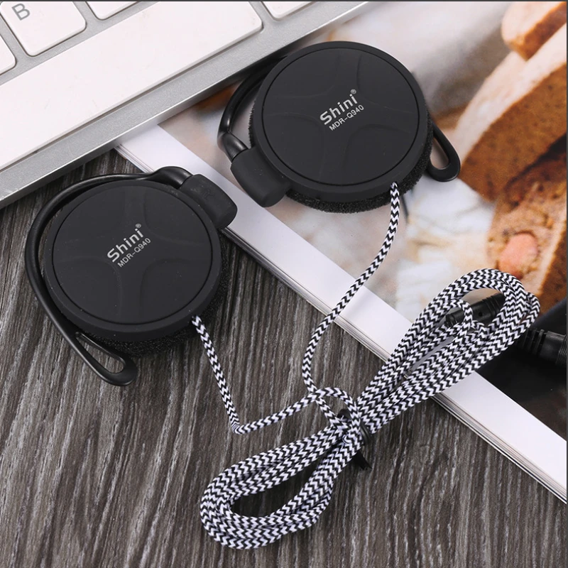 3.5mm Ear Hook Headphones MP3/MP4 laptop sports earplugs