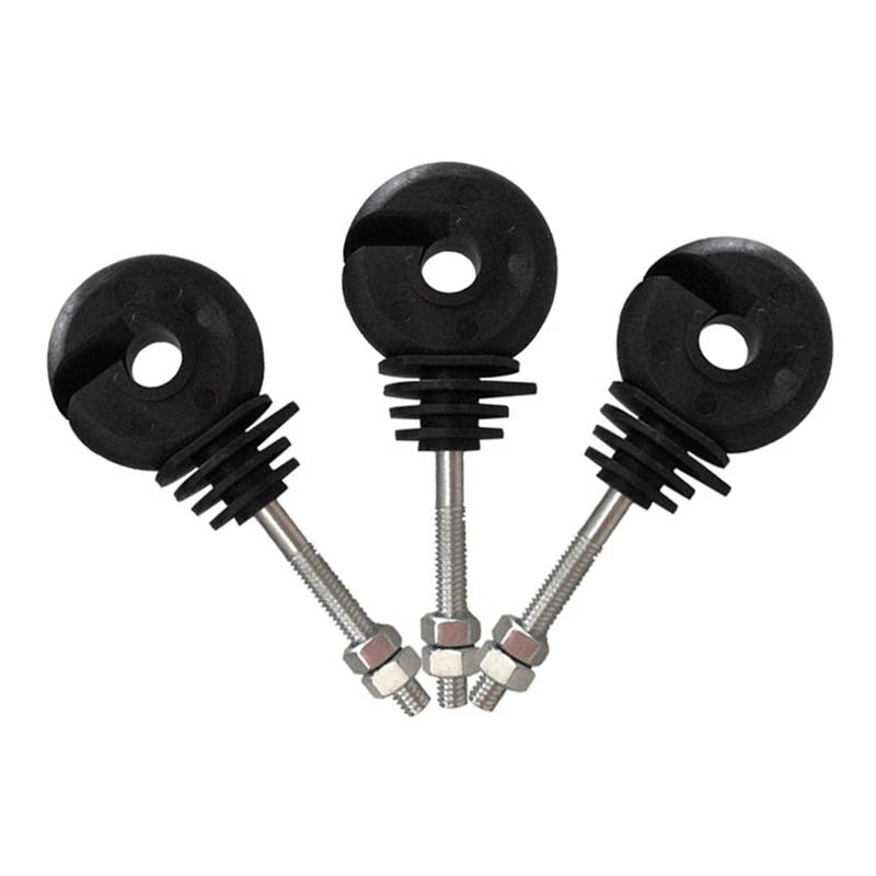 Hot Sale 50pcs Electric Fence Offset Ring Insulator For Wood Post