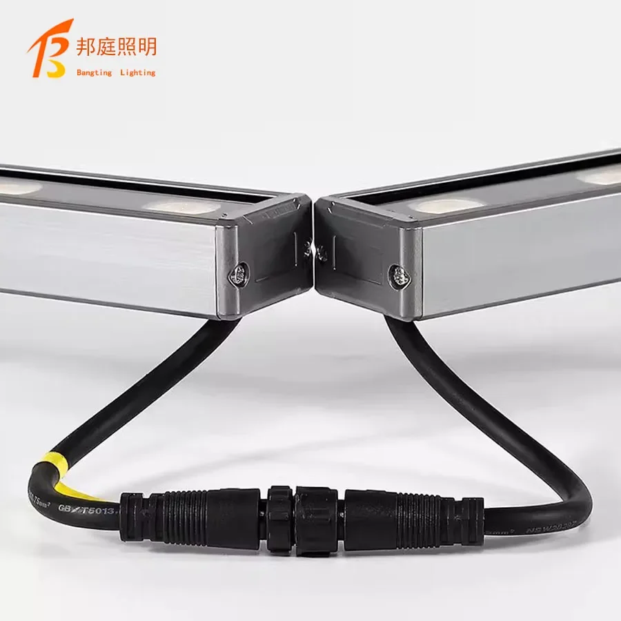Aluminum housing color changing 12W 18W 24W 36W outdoor light dmx RGB linear LED wall washer