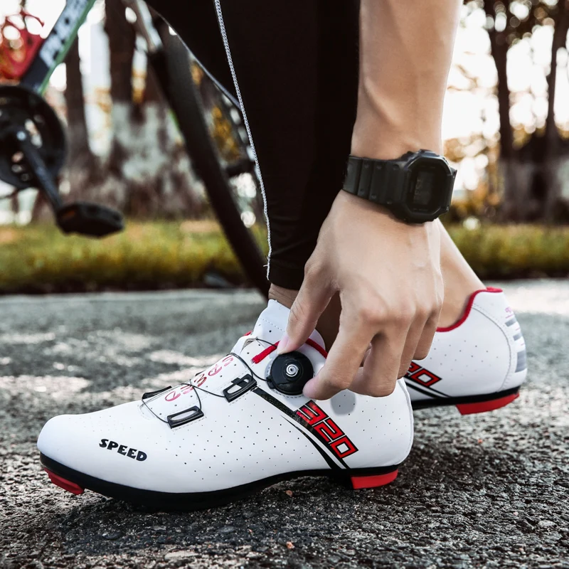 Männer Radfahren Schuhe Rennrad Sport Schuhe Frauen MTB Racing Wettbewerb Self-Locking Radfahren Schuhe Spd Stollen Radfahren Schuhe – Detail 9