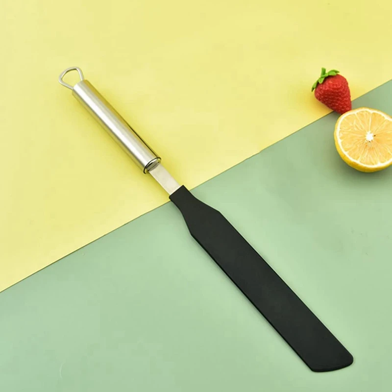 304 Stainless Steel French Crepe Spreader Pancake Like Batter Spreading Tool For Kitchen + Spatula