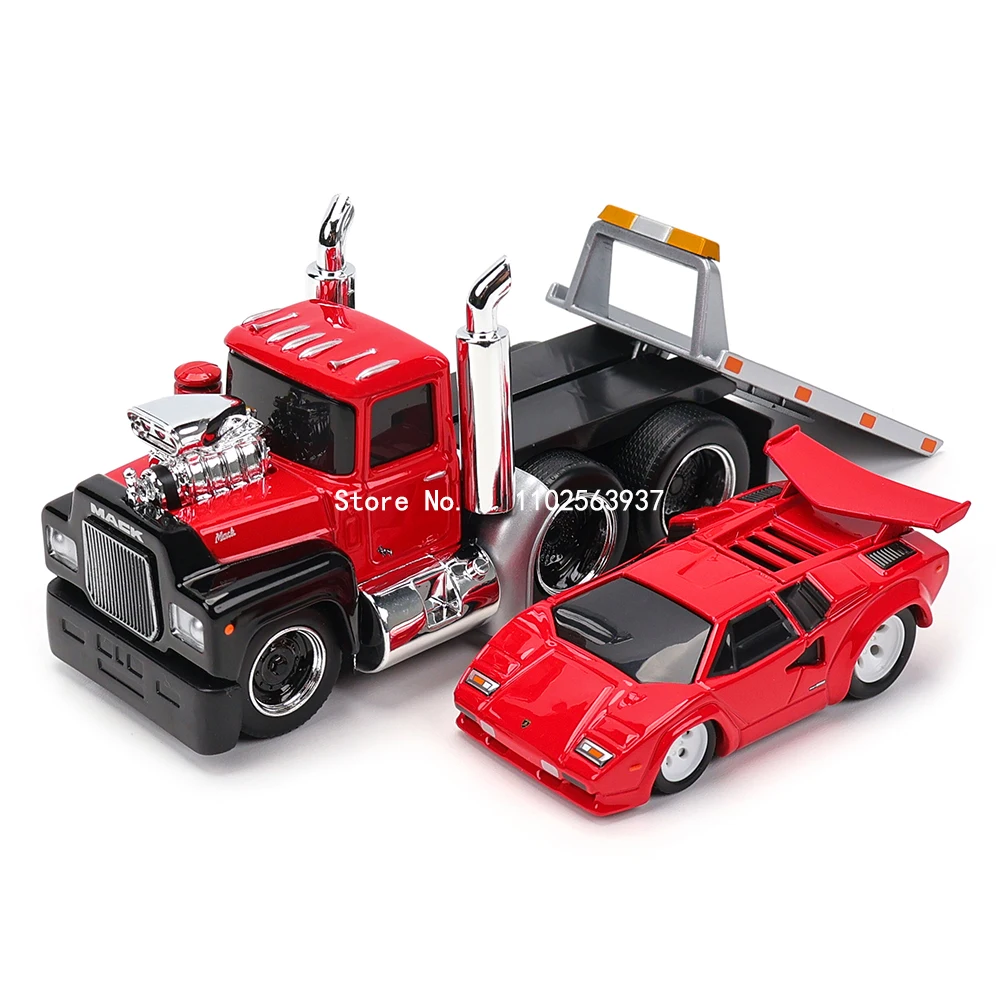 Maisto 1:64 1972 Datsun 240Z BRE JDM Flatbed - Classic American Muscle Car Die-Cast Collectible