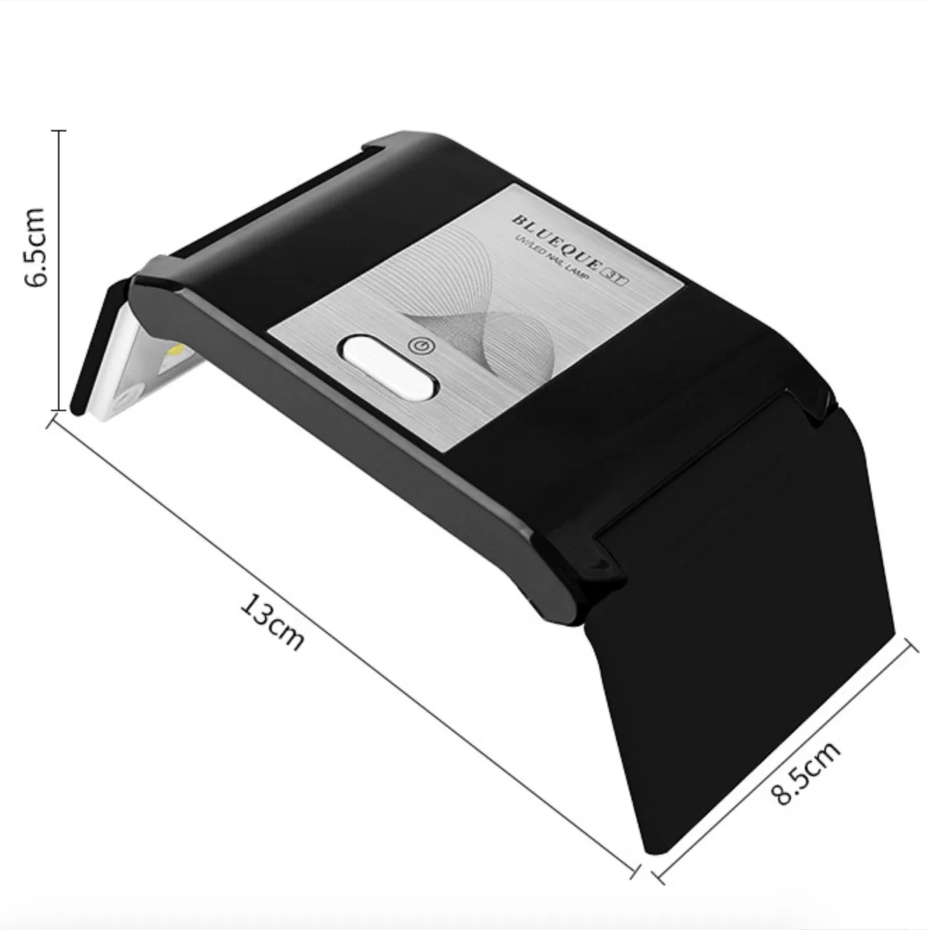 12LEDs Portable UV LED Nail Dryer for Drying Nail Gel Polish Folding Magnetic Attraction Smart Sensor Lamp UV Light for Nails
