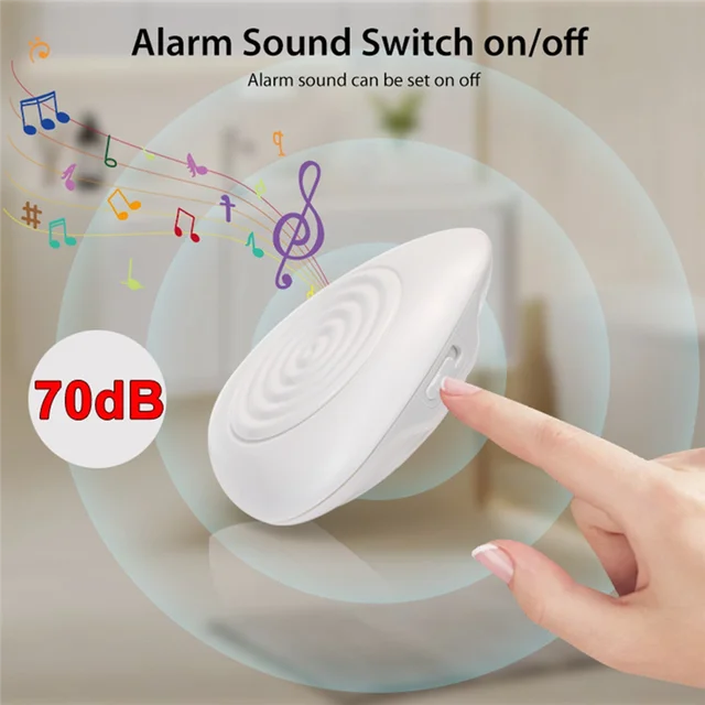 CJSD-Zigbee Water Level Sensor Smart Water Leakage Alarm Detector Flood Alert Overflow Security Protection Tuya Ewelink 2
