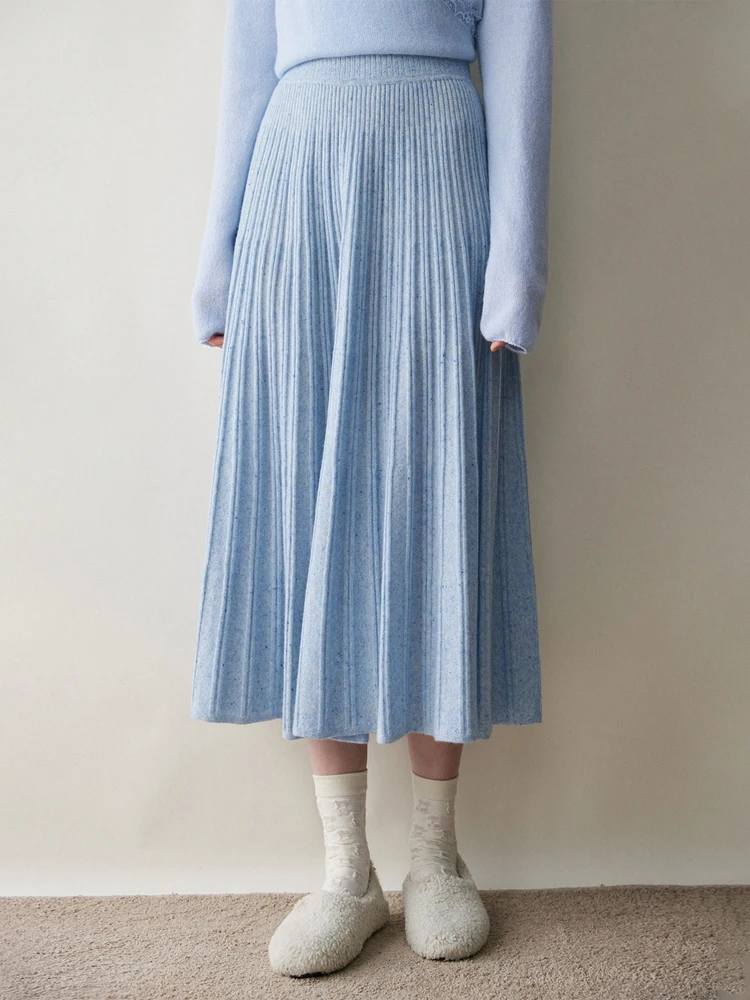 Chic Cashmere Skirt - Lifestyle 13
