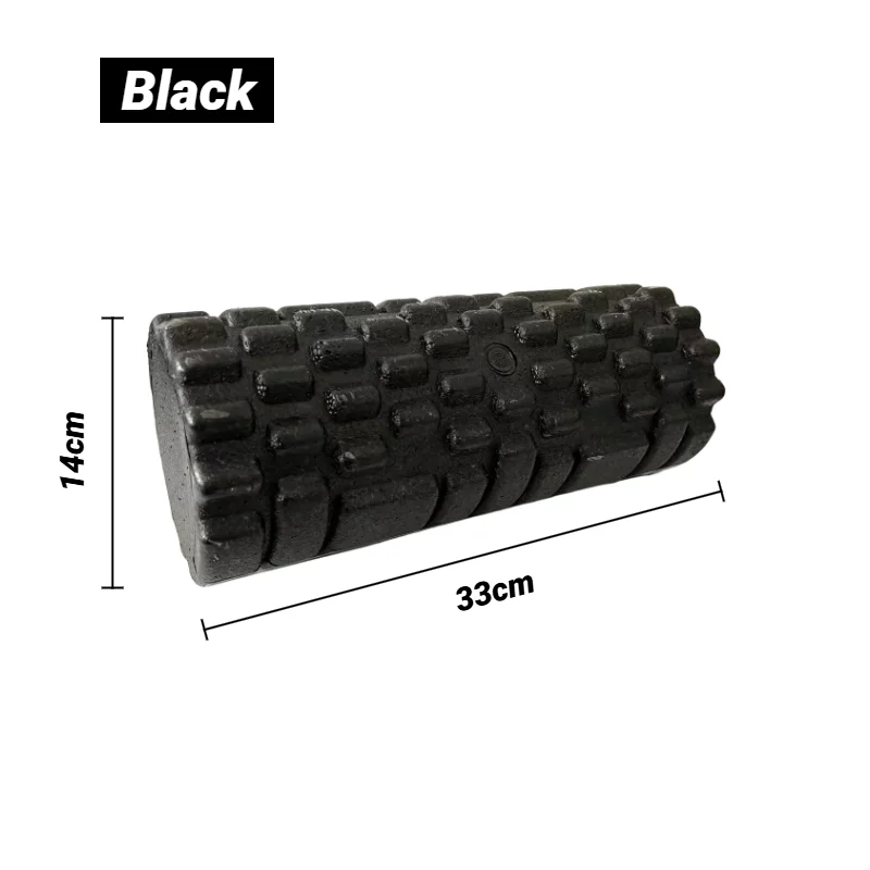 High-Density Solid Core For Muscle Recovery/Massage, Durable Fitness Tool 33Cm Foam Roller Yoga Massage 7