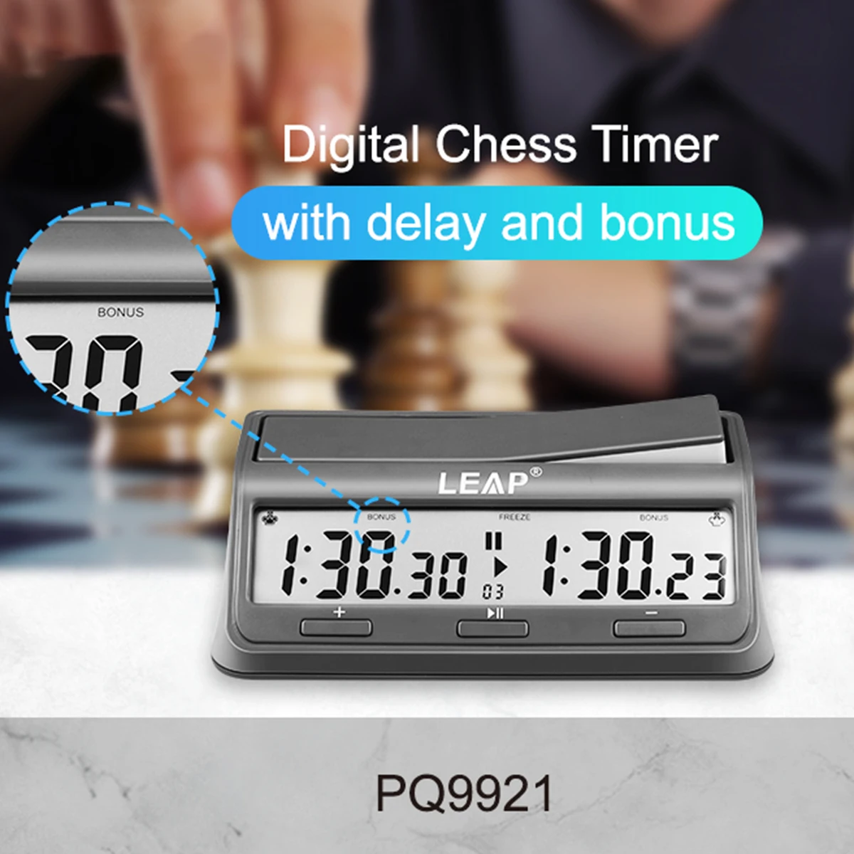 Professional Chess Clock Multifunctional Digital Watch Accurate Count Up Count Down Timer Board Game Stopwatch chess timer board game table games