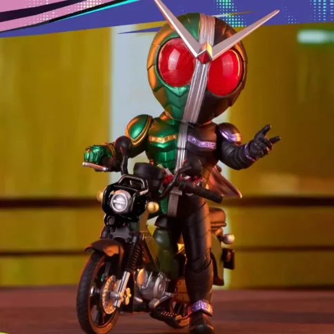 New Genuine Bandai Bnfigure Q Series Kamen Rider Honda Blind Box