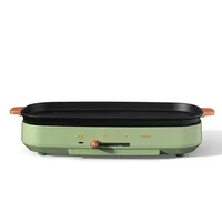 Shabu Roast One Pot Multi-functional Household Electric Barbecue Pot Dual-purpose Non-stick Barbecue Electromechanical Hot 1