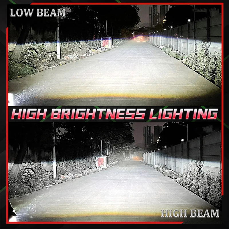 차량용 LED 전조등 전구, 자동차 안개등 오토바이, H7 H4 H11 F5, H1 H8 H9 HB3 9005 HB4 9006 9012 hir2
