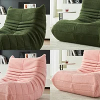 Anajqaqia Ленивый Диван Lamb Fleece Зеленый Розовый — изображение 5