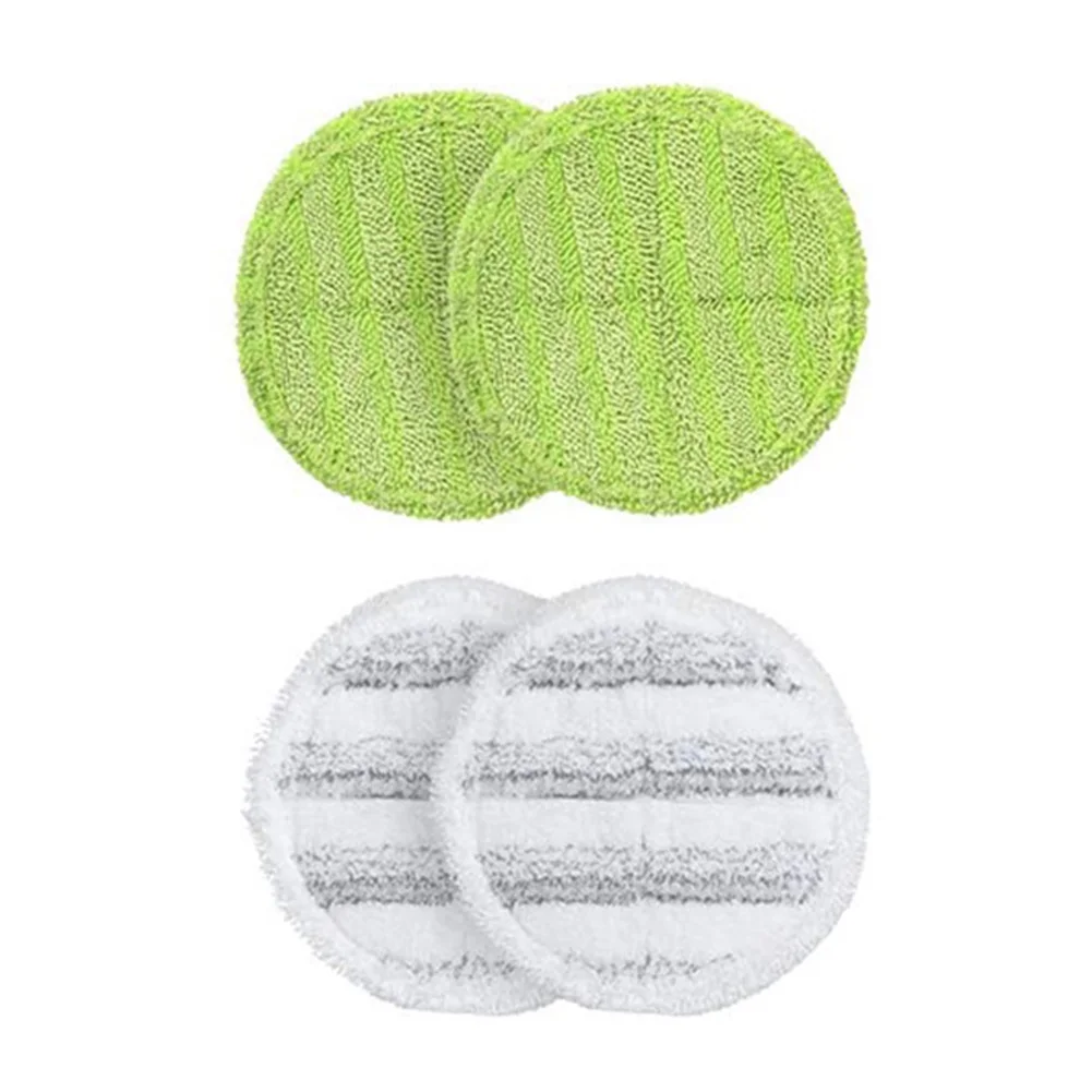 

4pcs Microfiber Pads Cloth Rotating Accessories Reusable Replaceable Wipes Spin Mop Double Head Sweeper Durable Tools