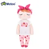 Original Metoo Doll Full Series Angela Stuffed Doll Curls Angel Fruits Dress Up Wedding Plush Toys Baby Kids Gift 4