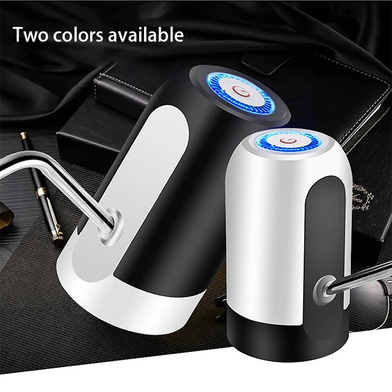Water Bottle Pump Charging Automatic Electric Water Dispenser Pump Bottle Water Pump One Click Auto Switch Drinking Dispenser 2